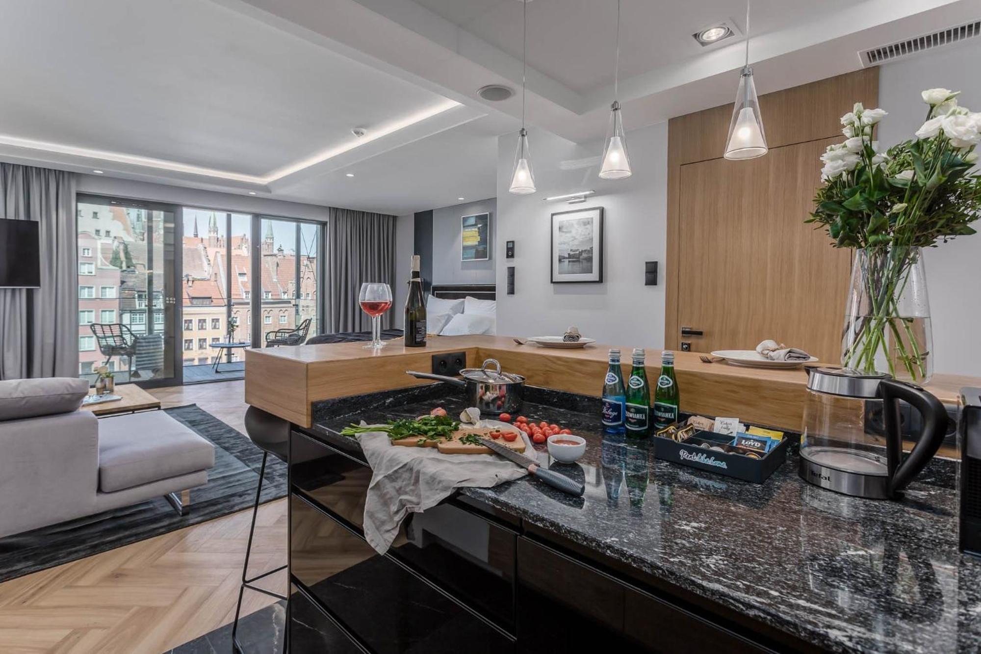 Deo Plaza - Apartamenty W Sercu Gdanska By Rent Like Home エクステリア 写真