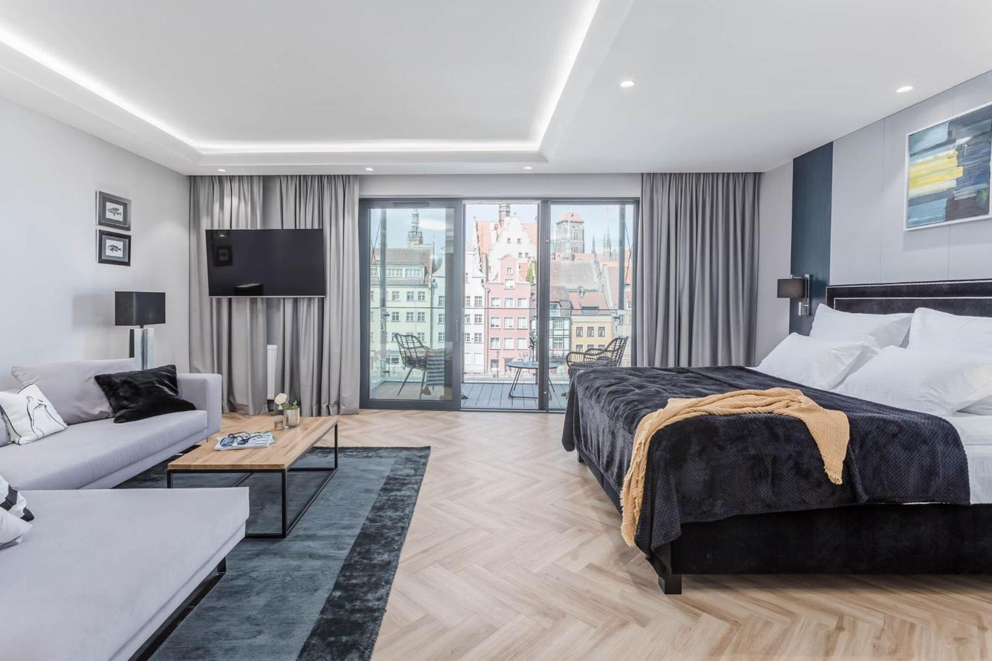 Deo Plaza - Apartamenty W Sercu Gdanska By Rent Like Home エクステリア 写真